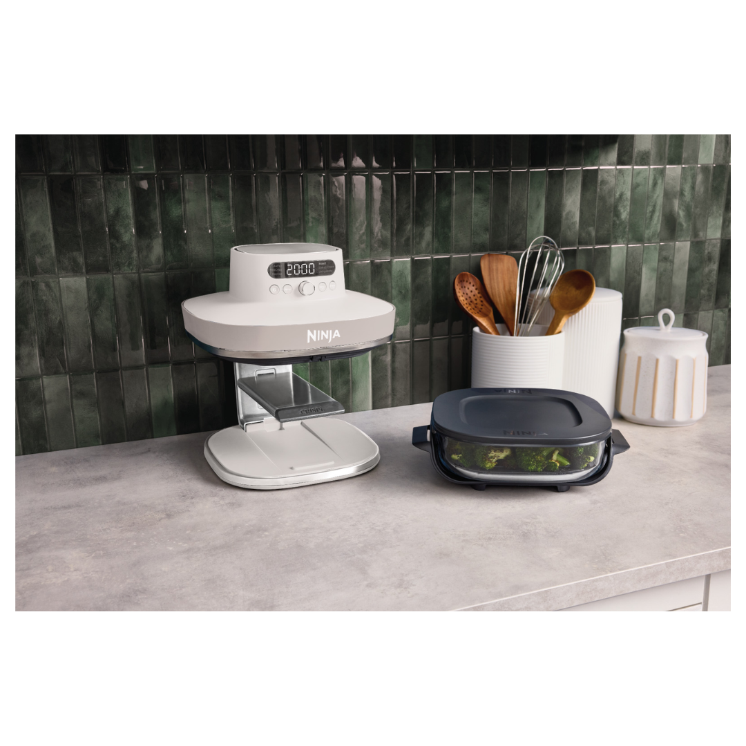 Ninja Crispi Pro 6-in-1 Countertop Glass Air Fryer - Stone