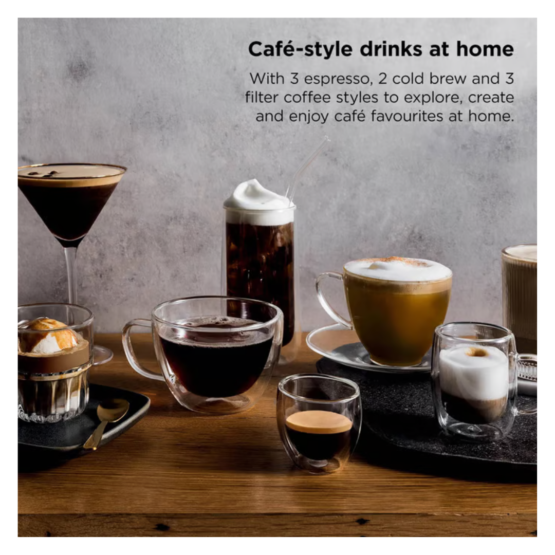 Ninja Luxe Cafe Espresso Machine Oat Milk