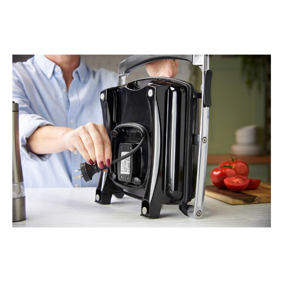 Russell Hobbs 4 Slice Sandwich Press Black Pearl 2200W
