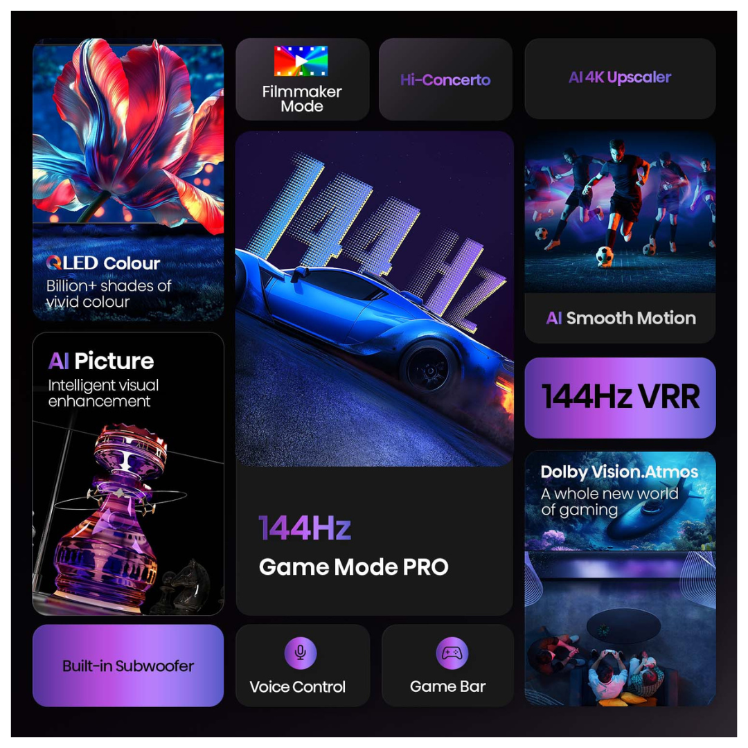Hisense 100" Q7QAU 4K QLED Smart TV (2025)