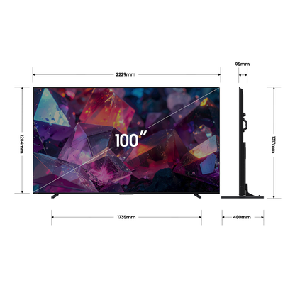 Hisense 100" Q7SAU 4K QLED 144Hz Smart TV (2026)