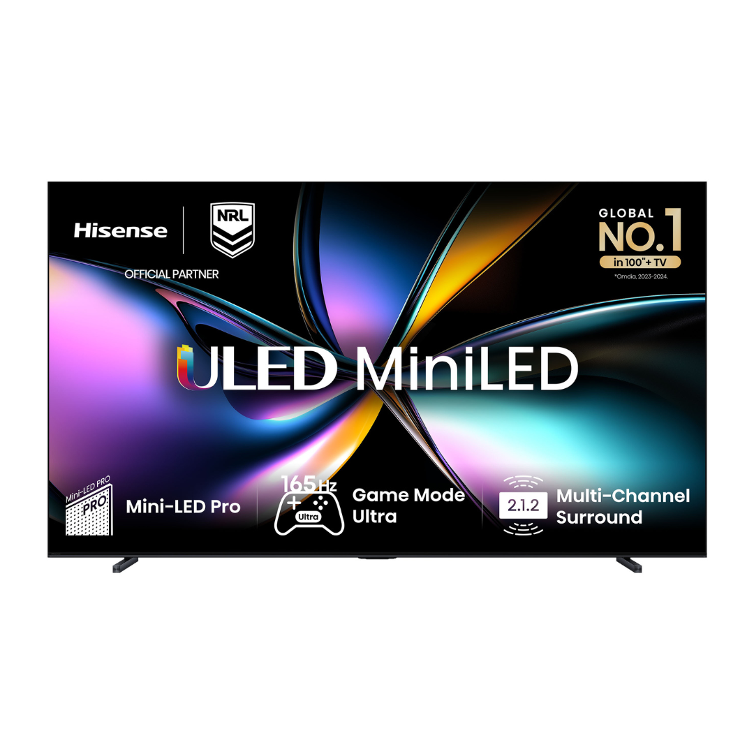 Hisense ULED MiniLED 100" U7QAU 4K QLED 165Hz Smart TV (2025)