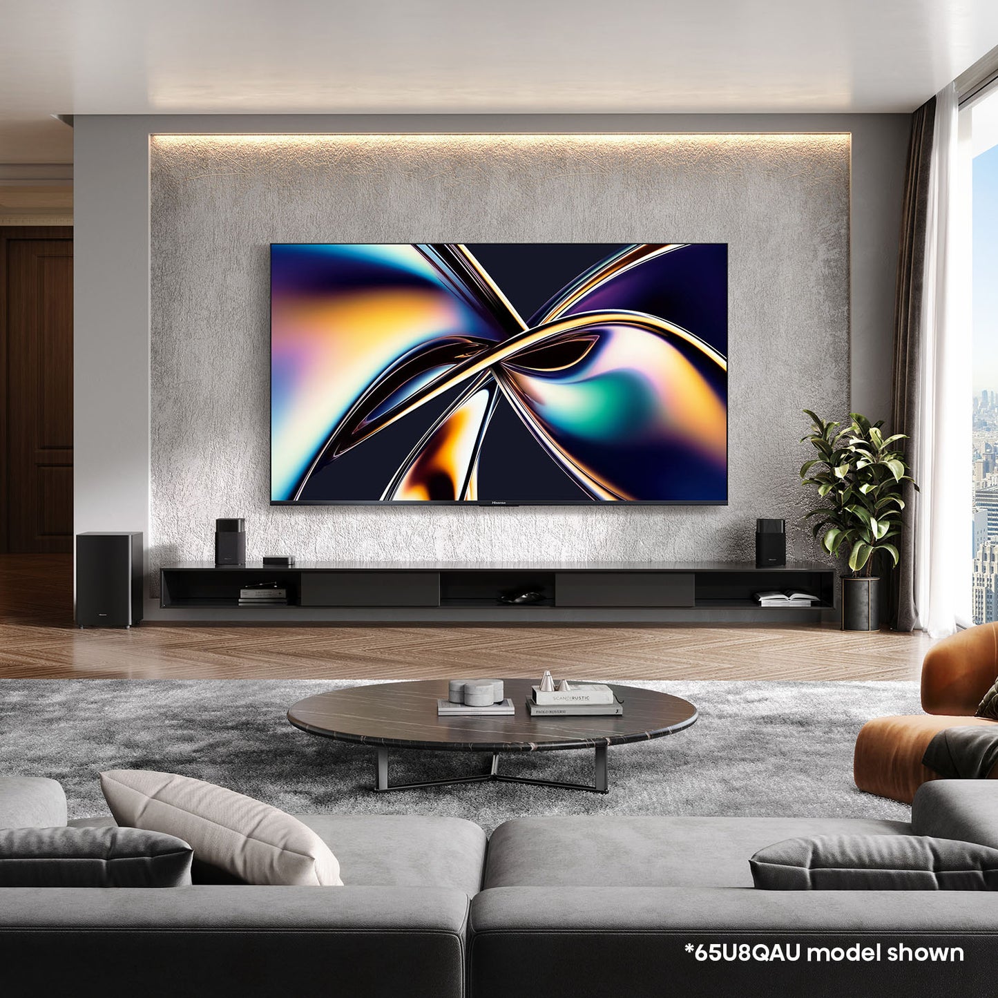 Hisense 100" U8QAU 4K QLED 165Hz Smart TV (2025)