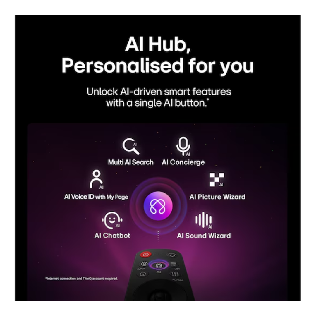LG 98" NU855B NANO 4K UHD AI SMART TV (2026)