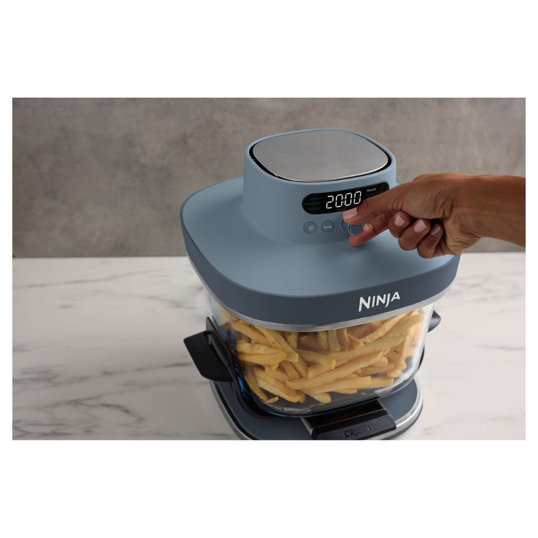 Ninja Crispi Pro 6-in-1 Countertop Glass Air Fryer - Cyberspace