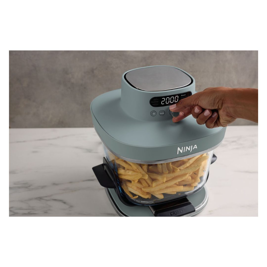Ninja Crispi Pro 6-in-1 Countertop Glass Air Fryer - Sage Green