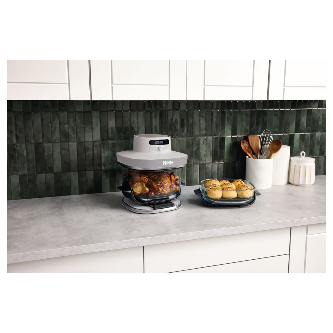 Ninja Crispi Pro 6-in-1 Countertop Glass Air Fryer - Stone