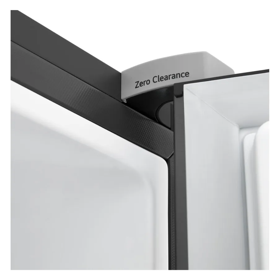 LG 436L Bottom Mount Fridge Stainless Steel