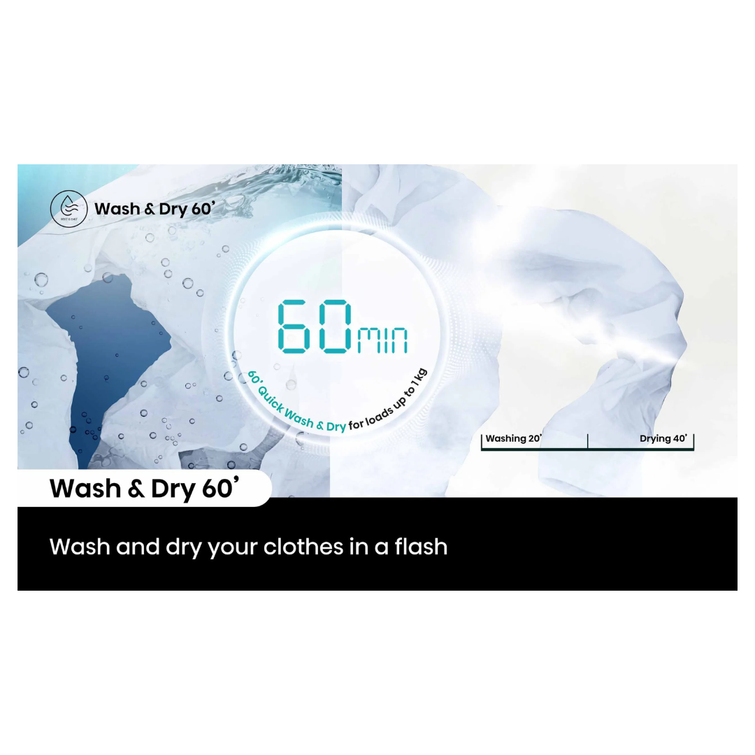 Hisense 10/6kg Series 7 Washer Dryer Combo