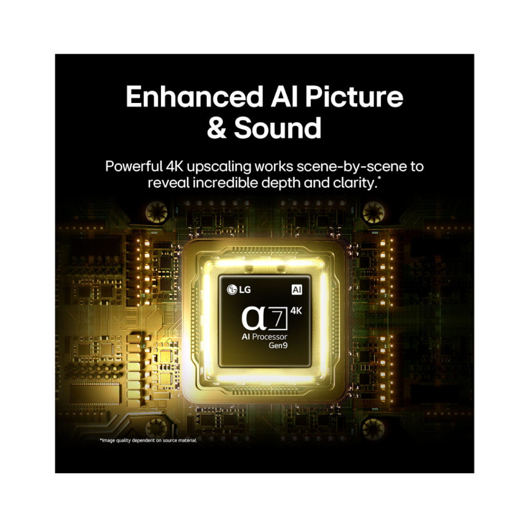 LG 43" QNED70B AI MINI LED 4K SMART TV (2026)
