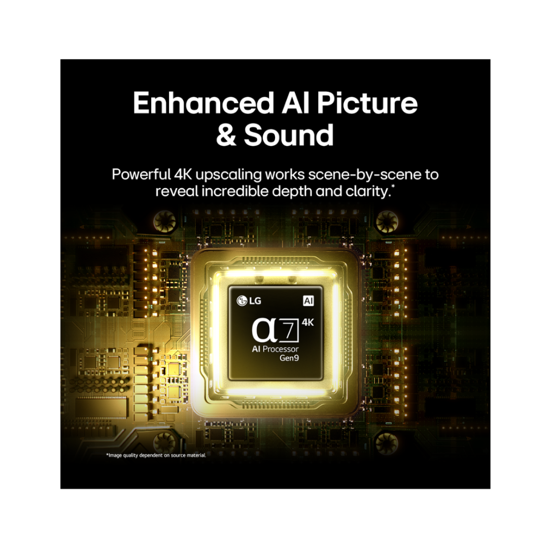 LG 85" QNED80B EVO AI MINI LED 4K SMART TV (2026)