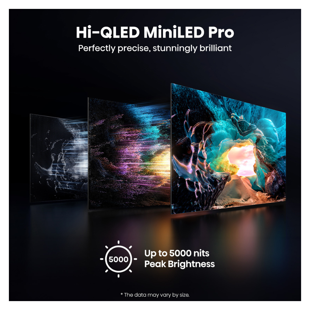Hisense 85" ULED MiniLED Pro 4K QLED 165Hz Smart TV (2026)
