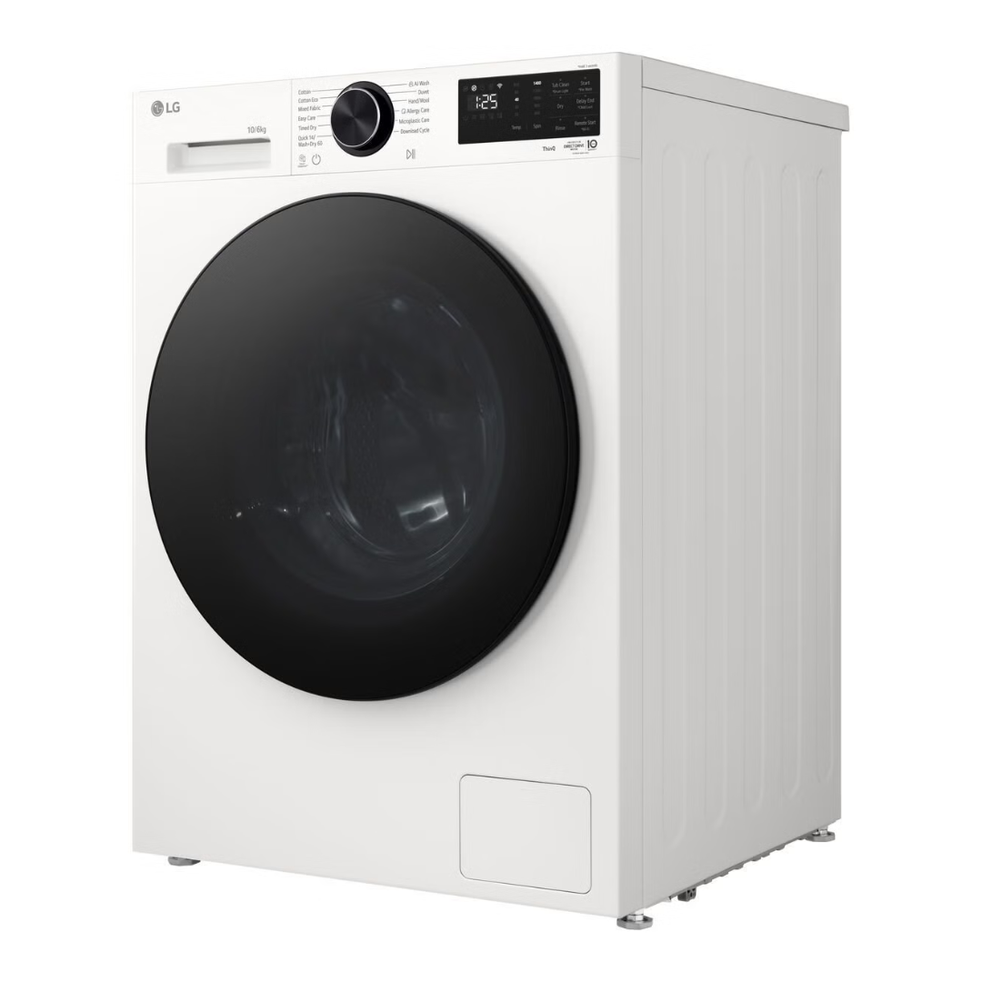LG 10/6kg Series 3 AI Front Load Washer Dryer Combo