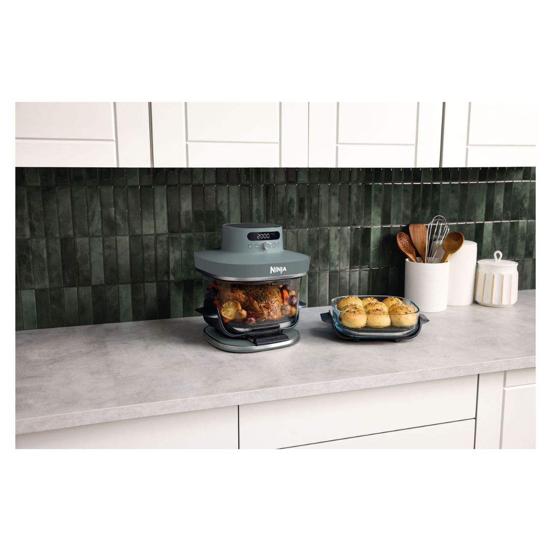 Ninja Crispi Pro 6-in-1 Countertop Glass Air Fryer - Sage Green