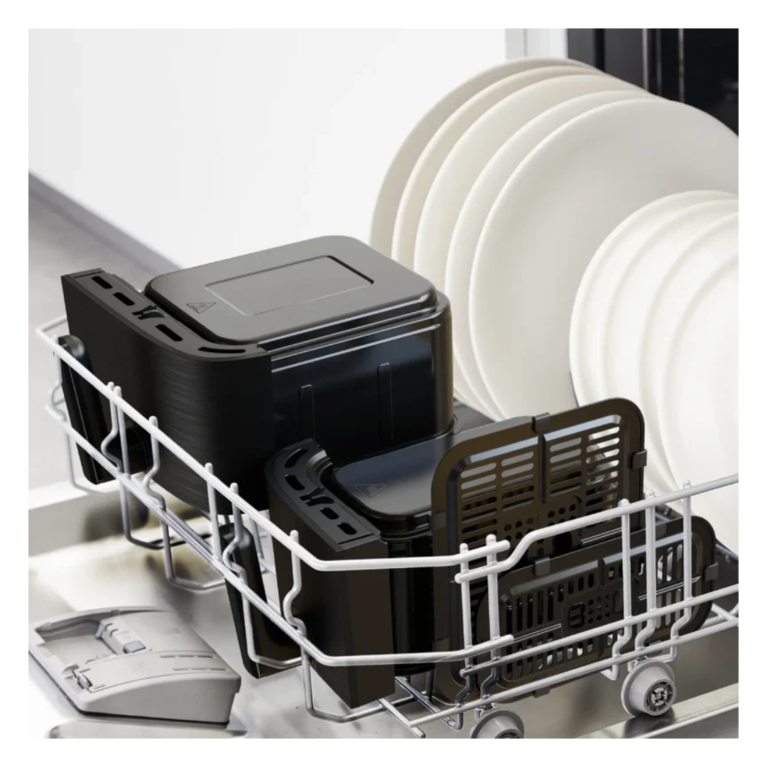 Tefal 8.3L Dual Easy Fry Essential Black