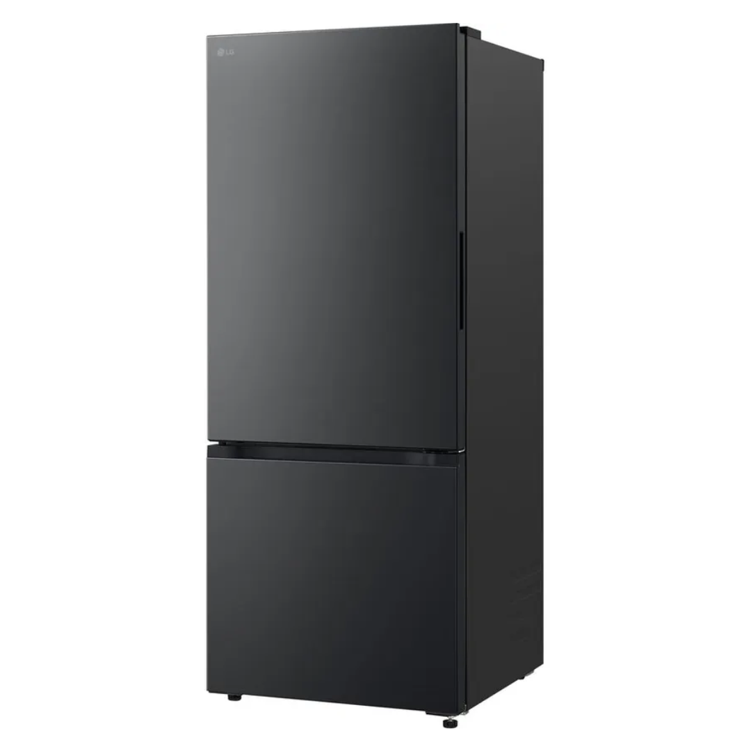 LG 436L Bottom Mount Fridge Matte Black