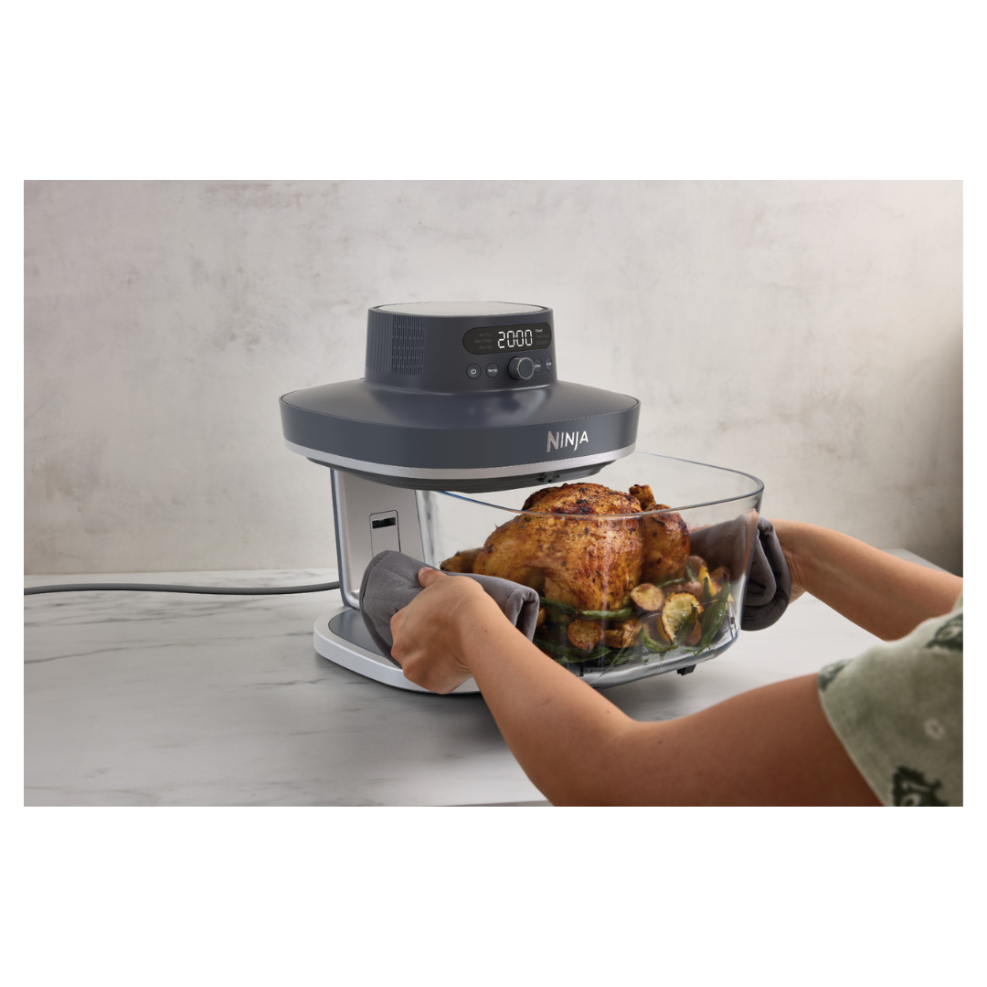 Ninja Crispi Pro 6-in-1 Countertop Glass Air Fryer - Cyberspace