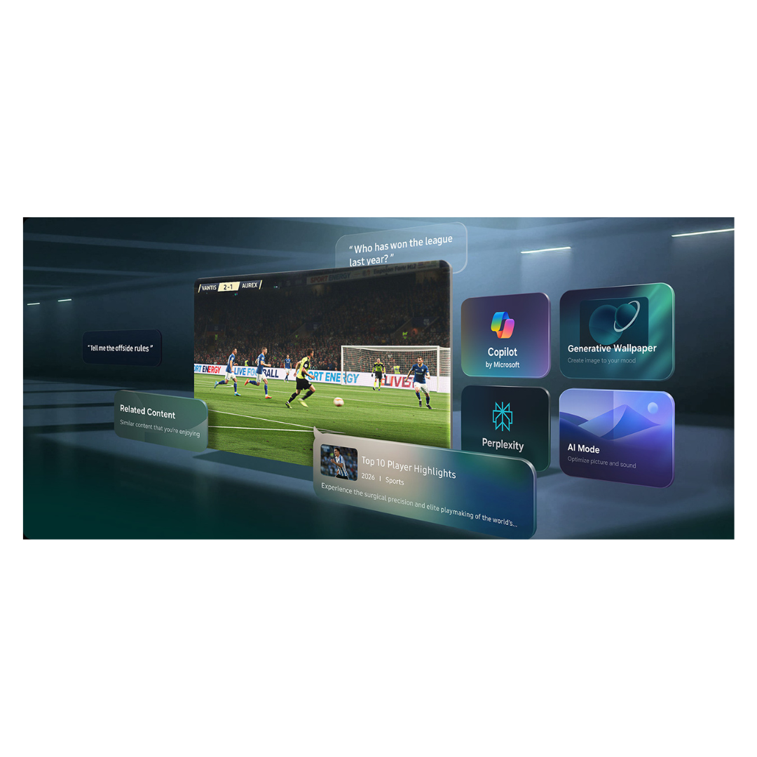 Samsung 83" OLED S85H 4K Samsung Vision AI Smart TV (2026)