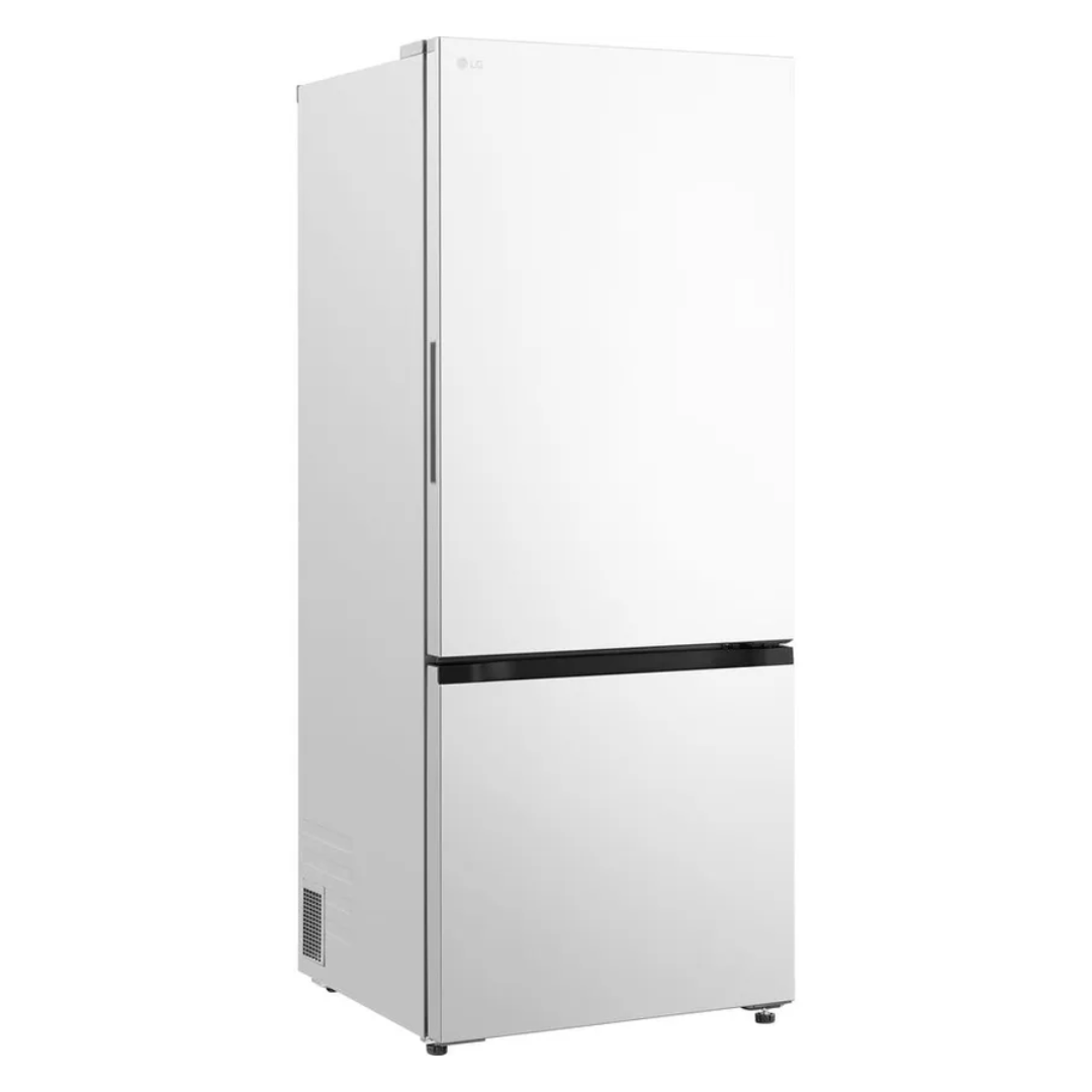 LG 436L Bottom Mount Fridge Matte White