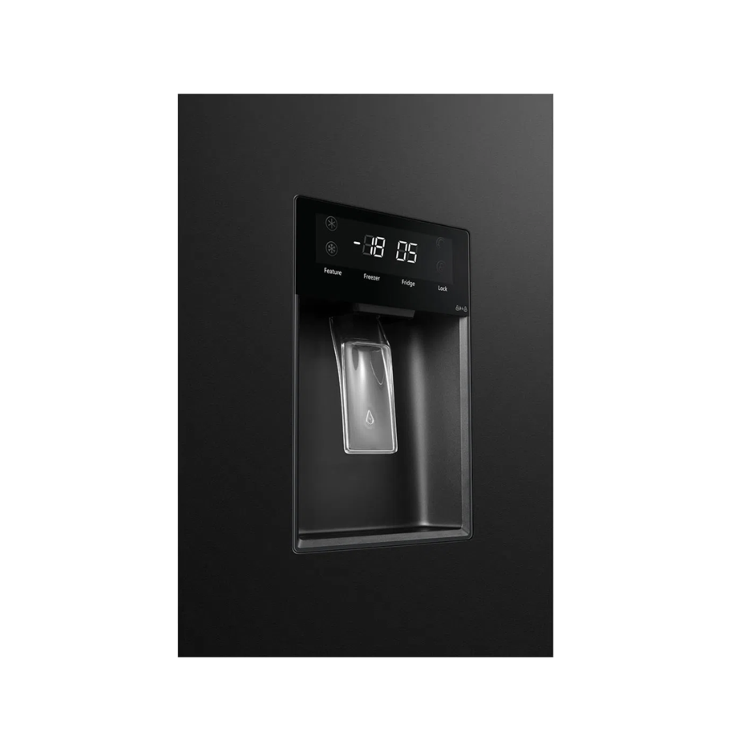 TCL 575L French Door Fridge Matte Black