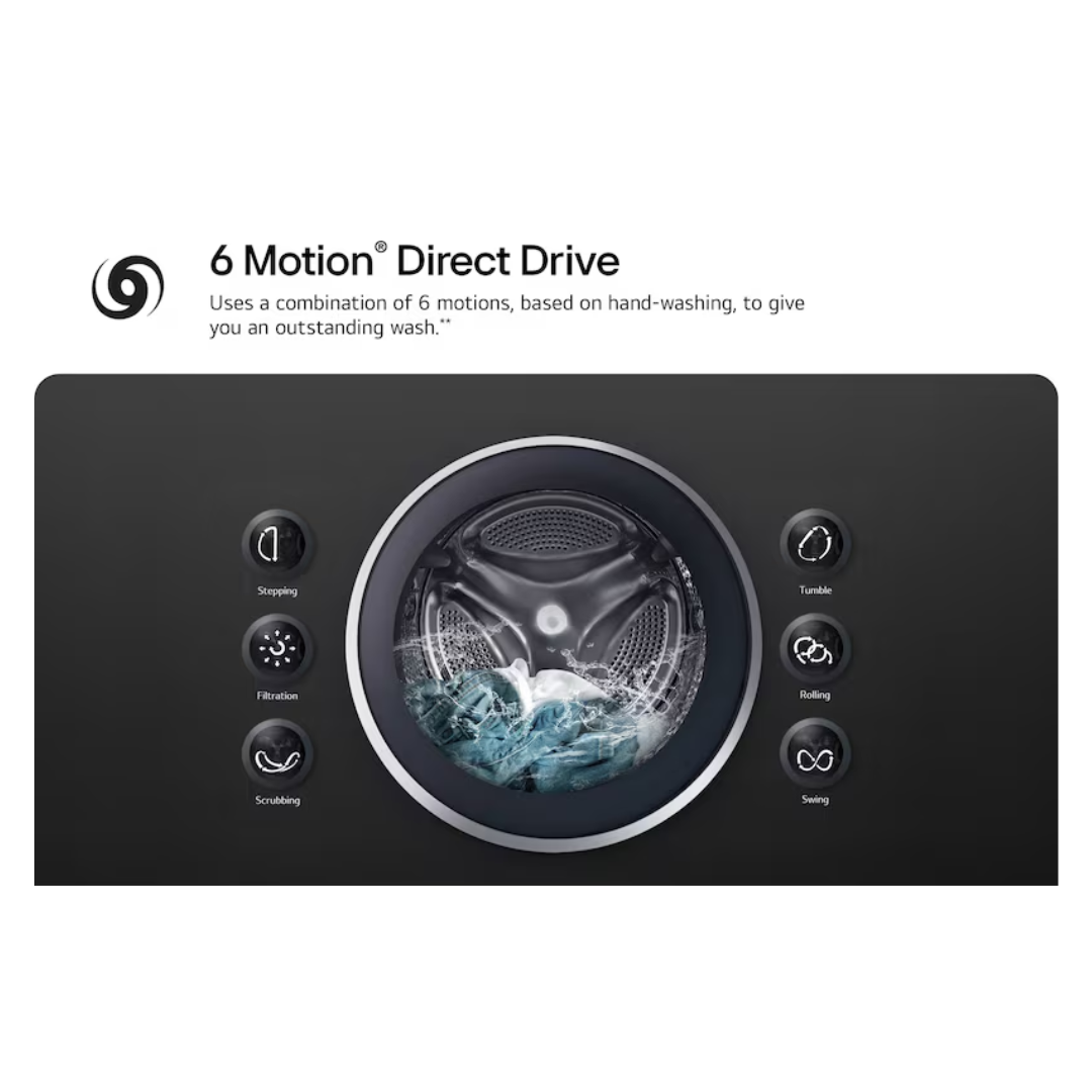 LG 8kg Series 3 AI Front Load Washer - Slim