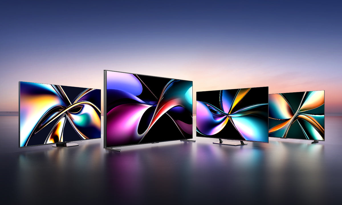 Show case of Hisense's New TV Range 2025