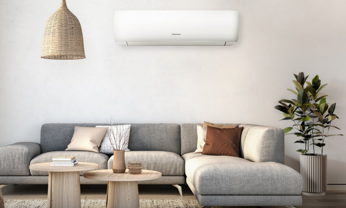 Hisense Air Conditioner in a modern living area setting