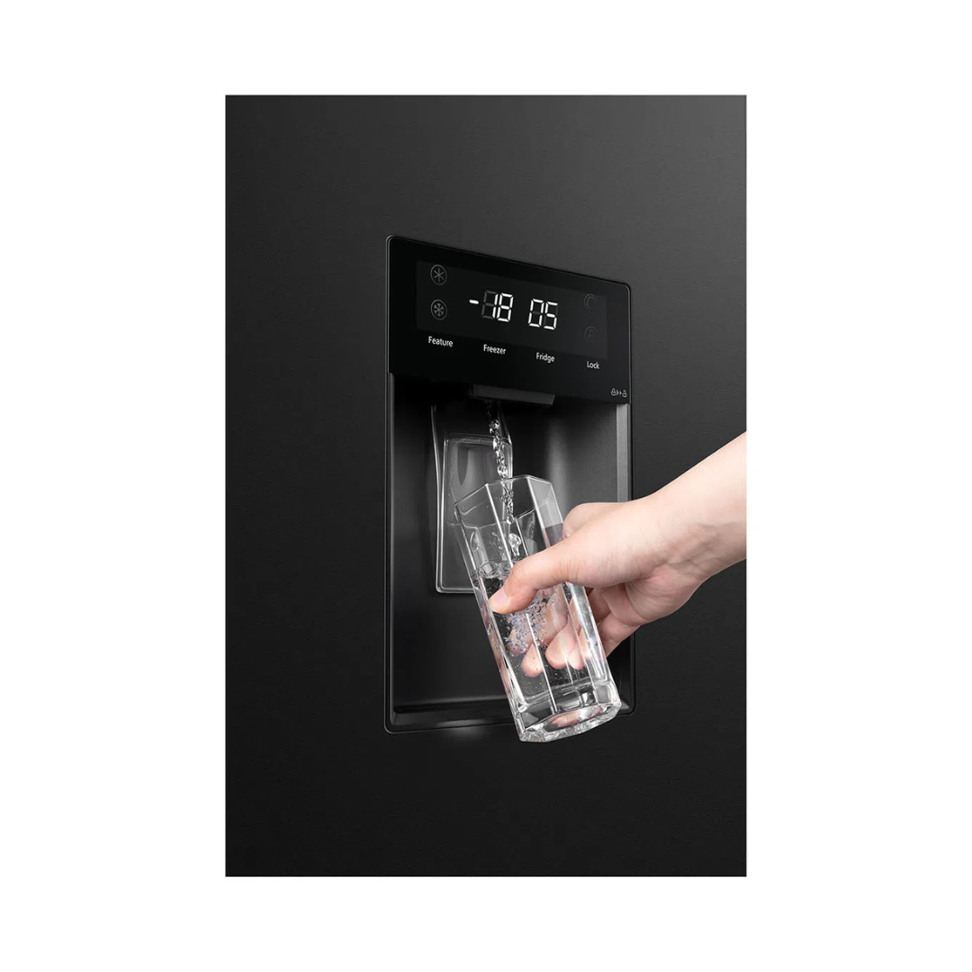 TCL 575L French Door Fridge Matte Black