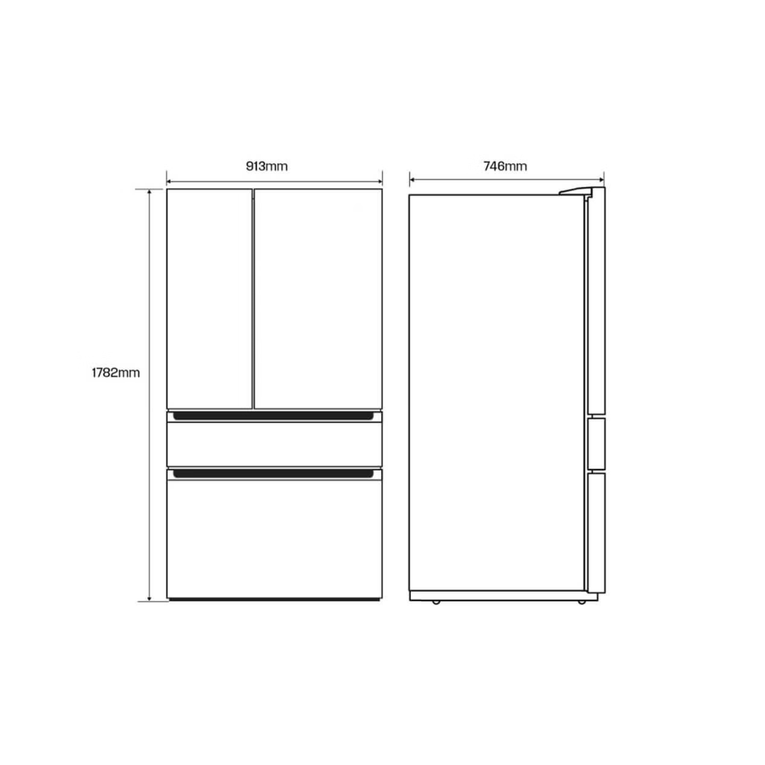 Westinghouse 630L French Door Fridge Stainless Steel