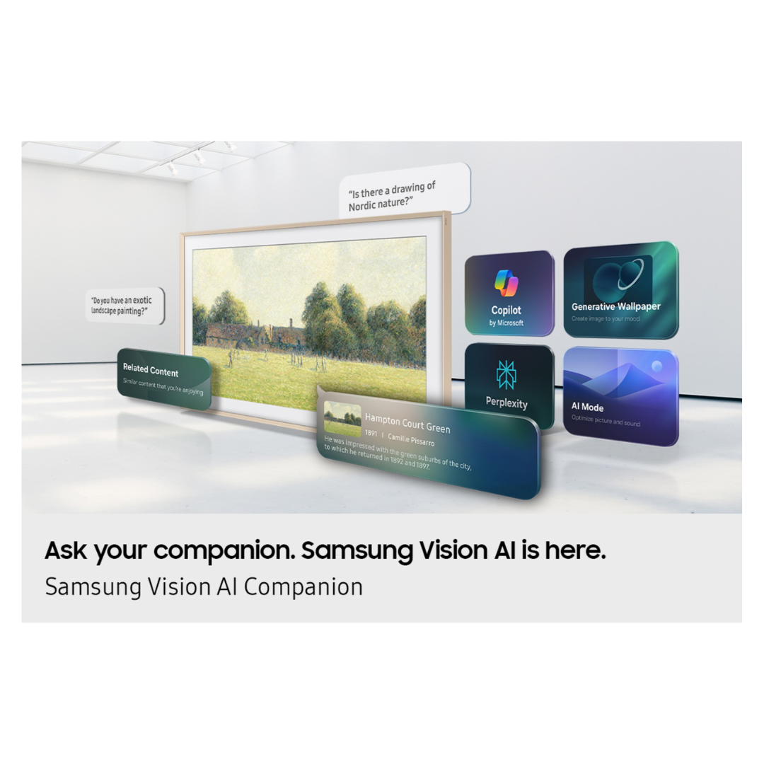 Samsung 65" The Frame 4K Samsung Vision AI Smart TV (2026)