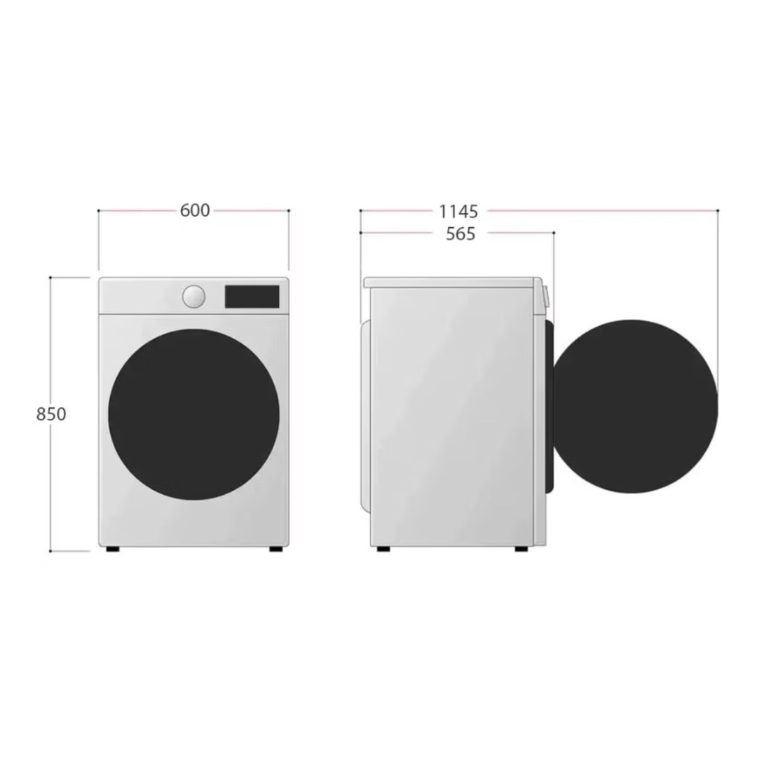 LG 10/6kg Series 3 AI Front Load Washer Dryer Combo