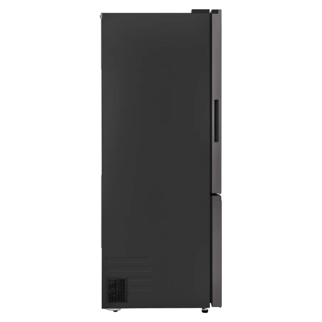 LG 436L Bottom Mount Fridge Black Steel