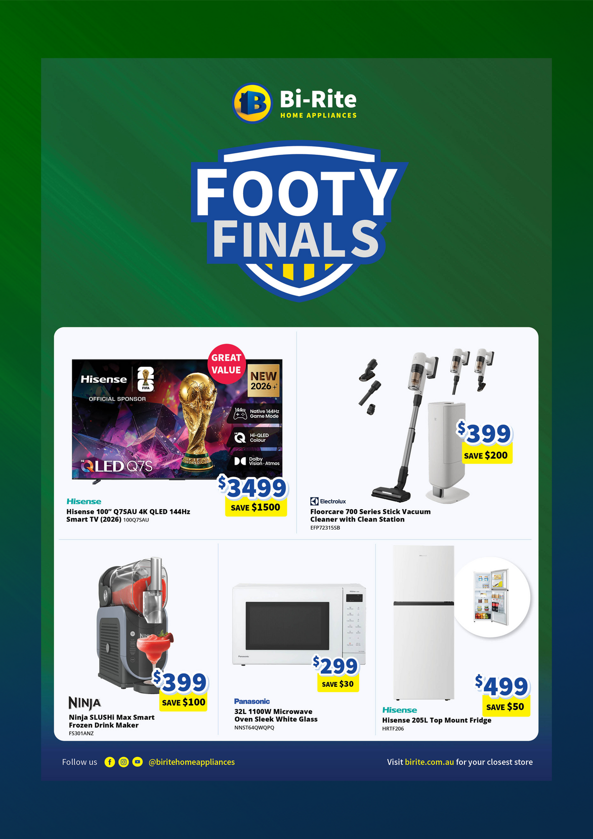 Footy Finals Deals