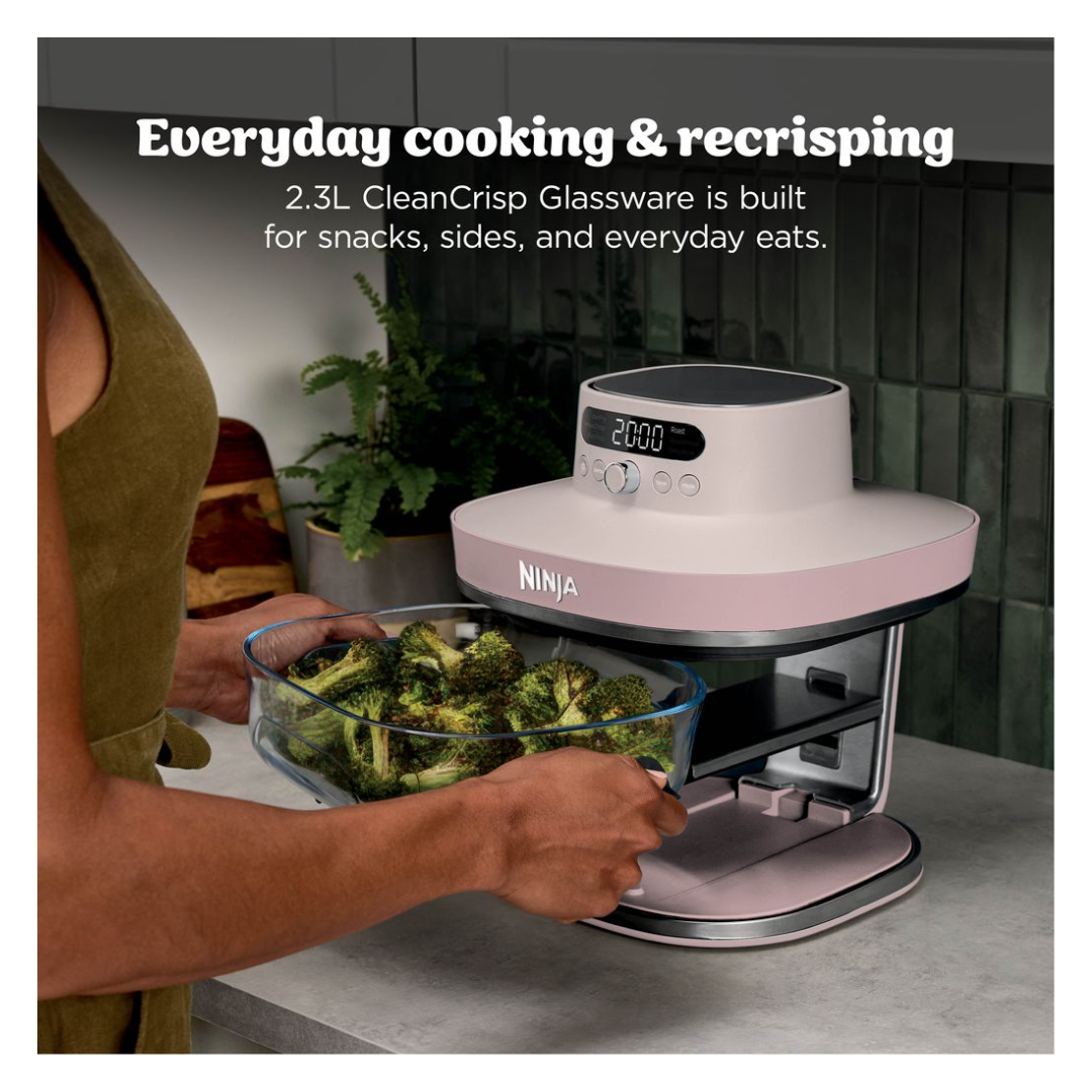 Ninja Crispi Pro 6-in-1 Countertop Glass Air Fryer - Pink