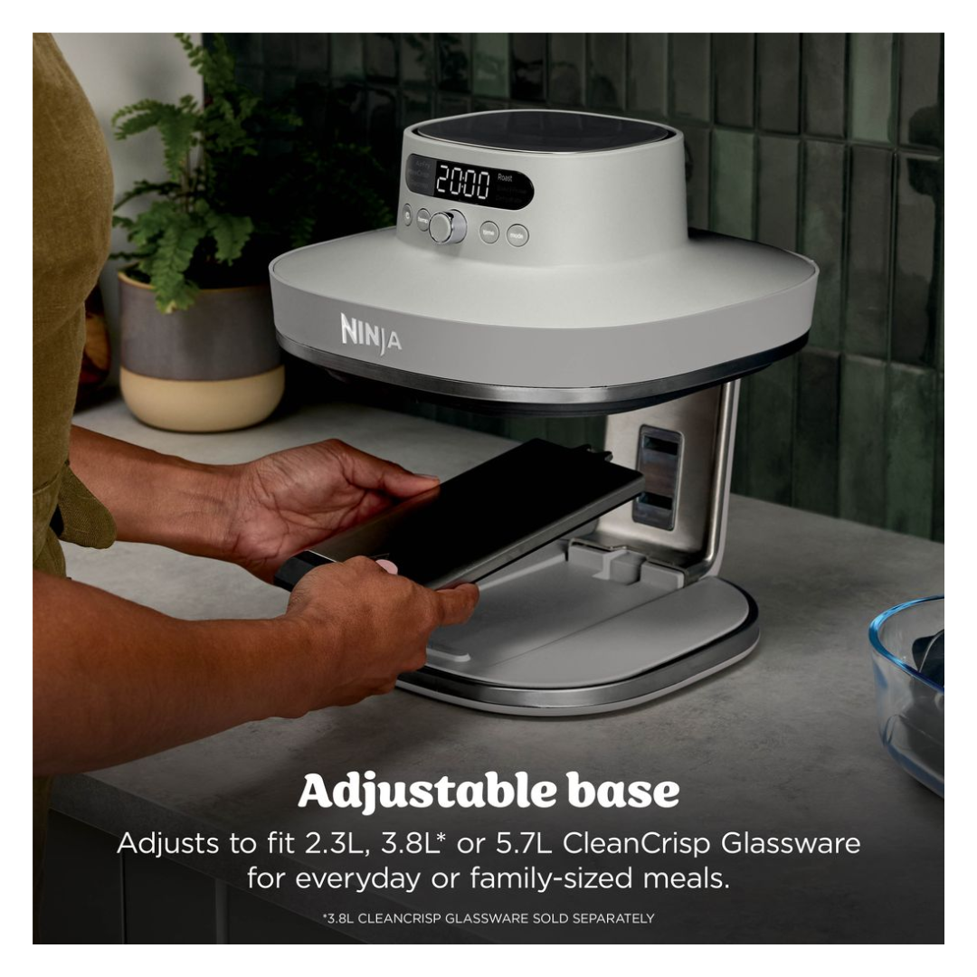 Ninja Crispi Pro 6-in-1 Countertop Glass Air Fryer - Stone