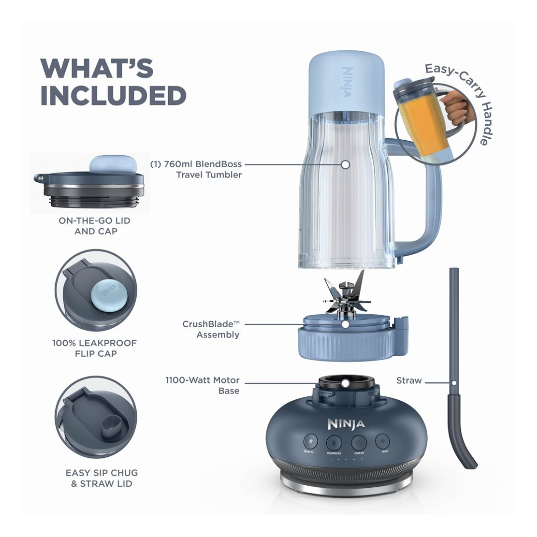 Ninja BlendBOSS Tumbler Blender - Cyberspace