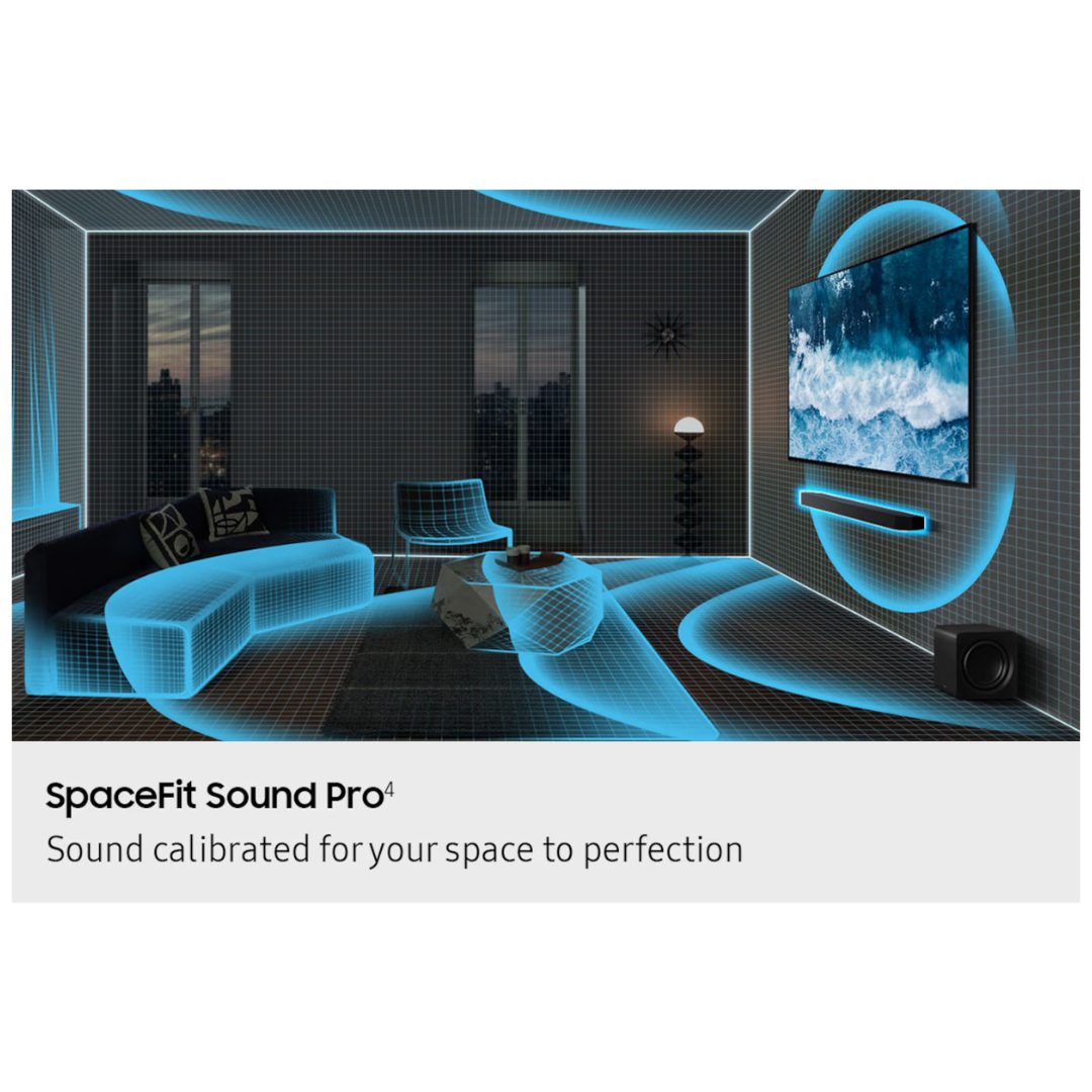 Samsung Q Series 5.1.2ch Dolby Atmos Soundbar with Subwoofer