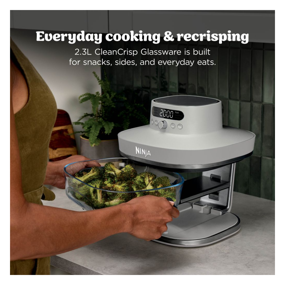Ninja Crispi Pro 6-in-1 Countertop Glass Air Fryer - Stone
