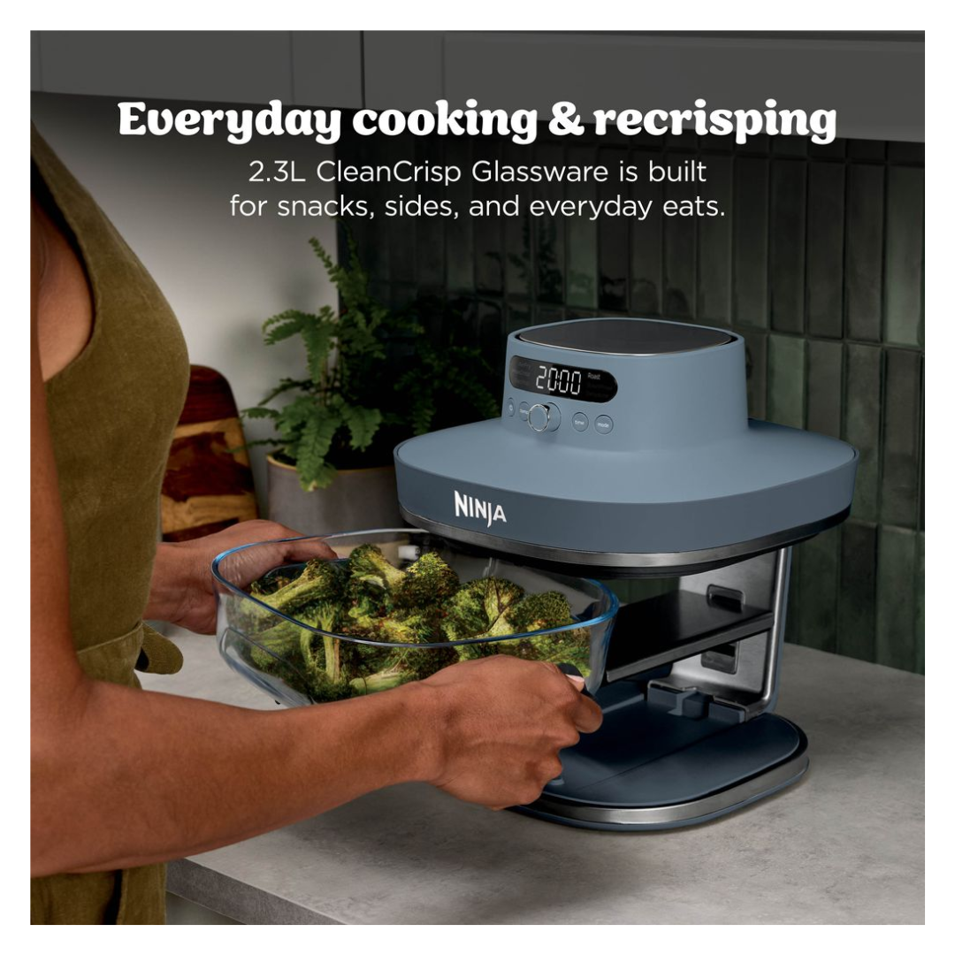 Ninja Crispi Pro 6-in-1 Countertop Glass Air Fryer - Cyberspace