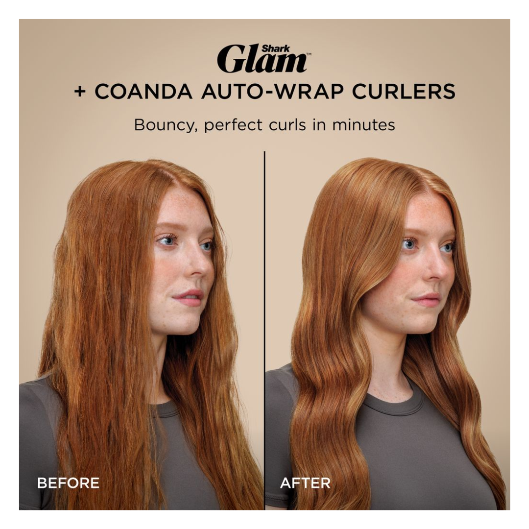 Shark Glam Ceramic & Air Styling & Drying System - Soft Gold