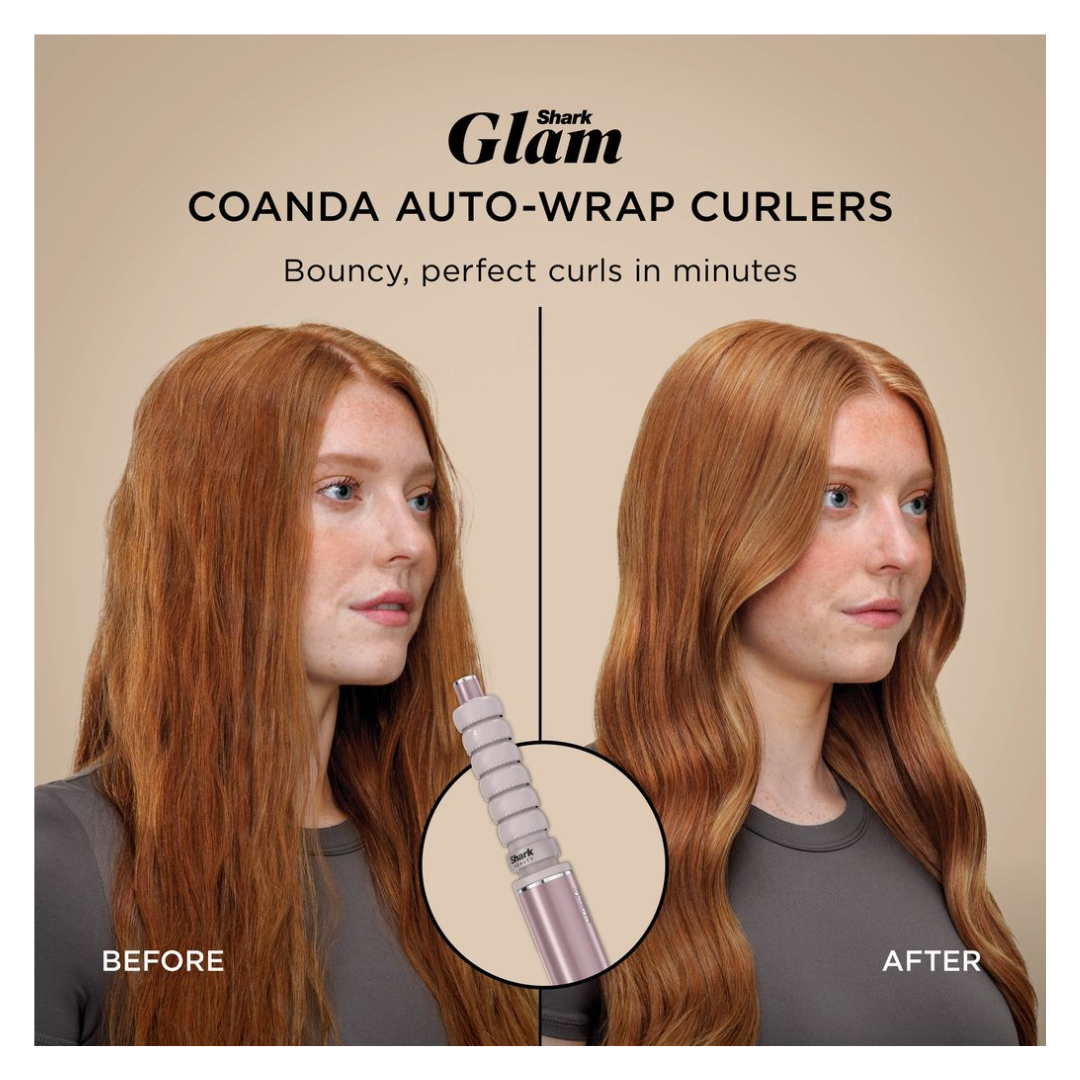 Shark Glam Ceramic Hair Styler - Soft Pink