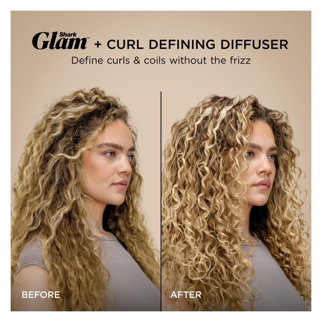 Shark Glam Ceramic & Air Styling & Drying System - Soft Gold