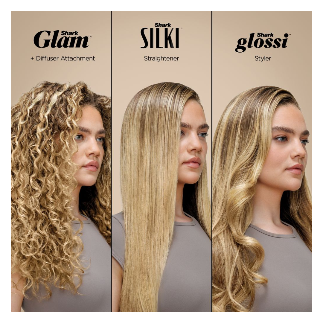 Shark Glam Ceramic & Air Styling & Drying System - Soft Gold