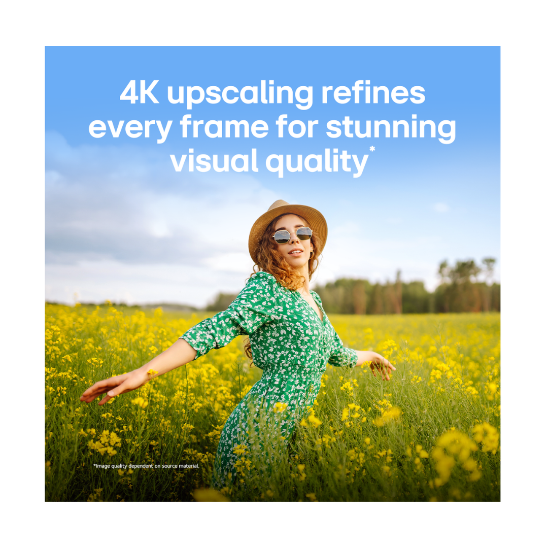 LG 43" QNED80B EVO AI MINI LED 4K SMART TV (2026)