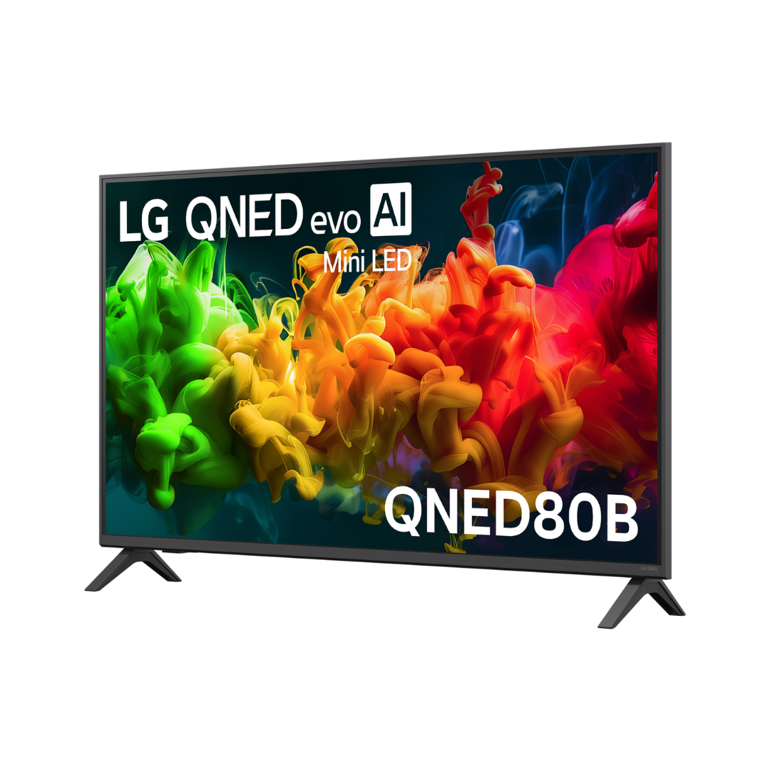 LG 43" QNED80B EVO AI MINI LED 4K SMART TV (2026)