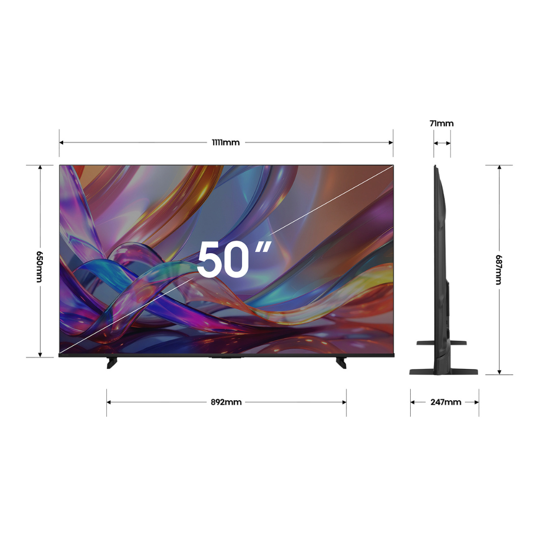 Hisense 50" Q6SAU 4K QLED Smart TV (2026)
