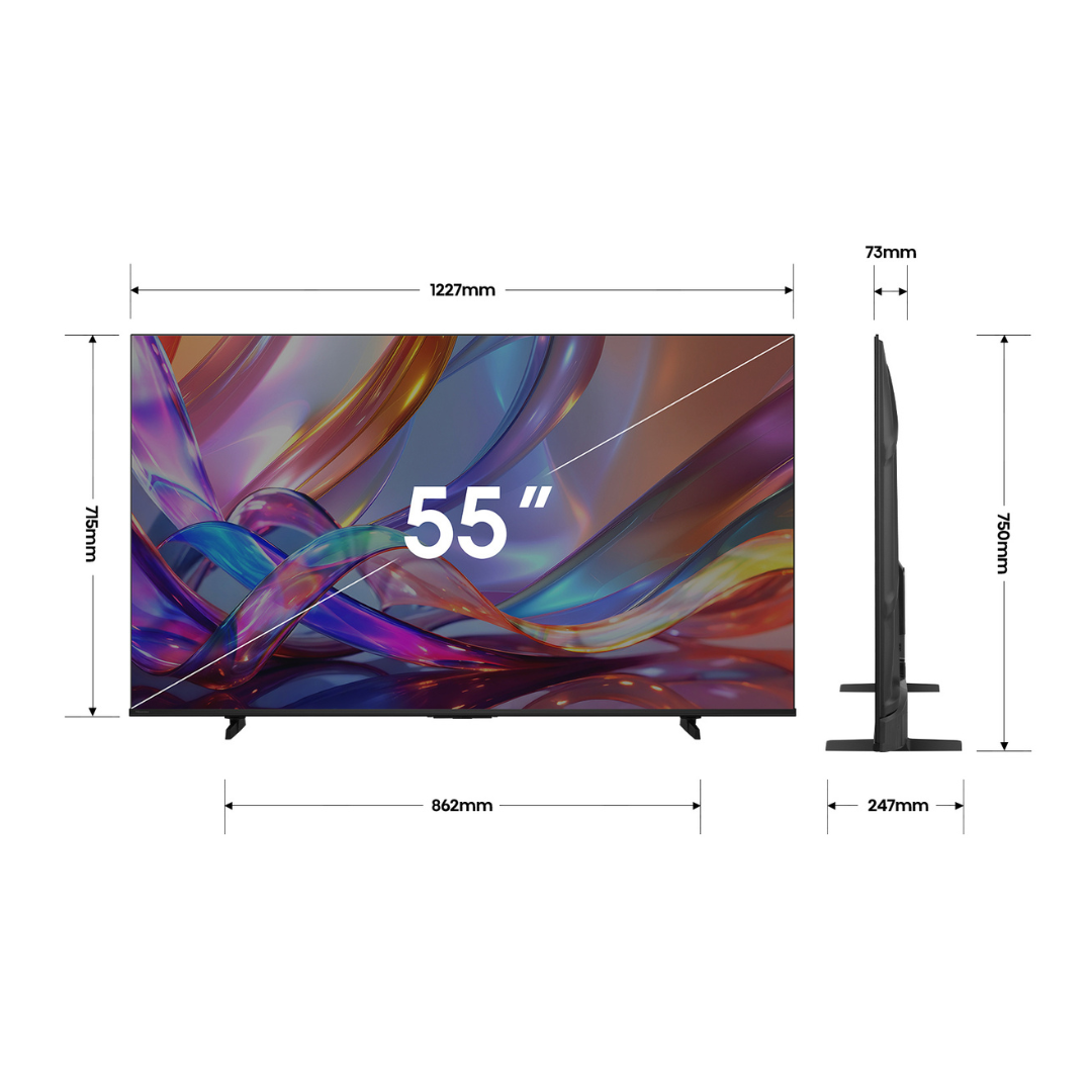 Hisense 55" Q6SAU 4K QLED Smart TV (2026)