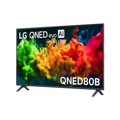 LG 55" QNED80B EVO AI MINI LED 4K SMART TV (2026)