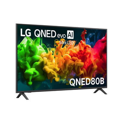 LG 55" QNED80B EVO AI MINI LED 4K SMART TV (2026)