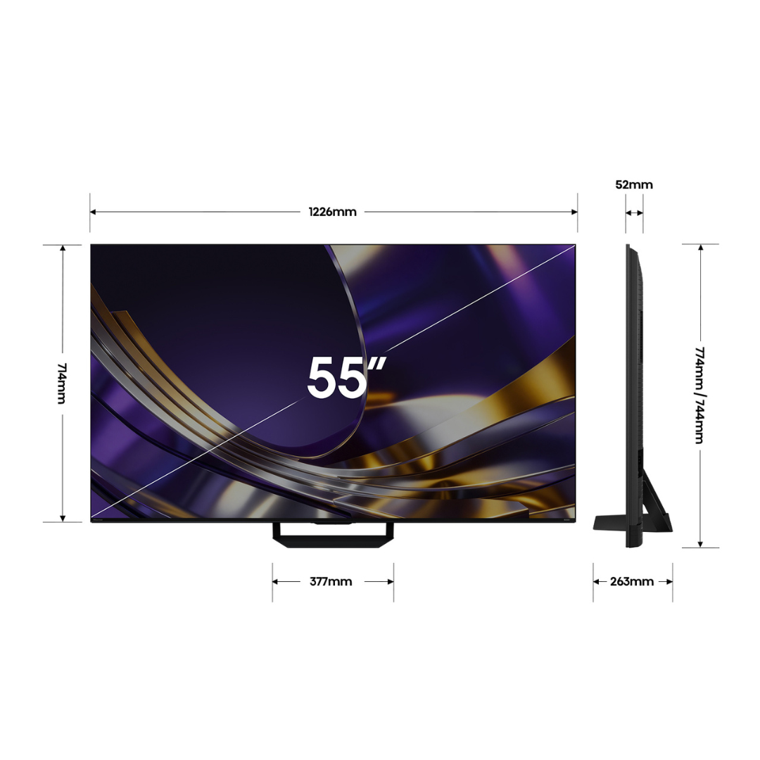 Hisense 55" ULED MiniLED U7SAU 4K QLED 165Hz Smart TV (2026)